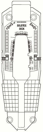 Choose your cabin on Solstice Deck             