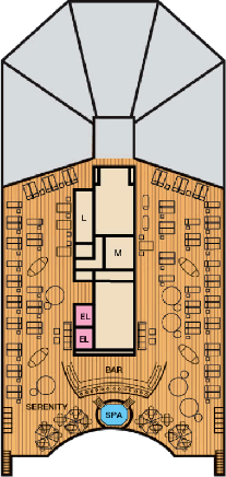 Choose your cabin on Serenity             